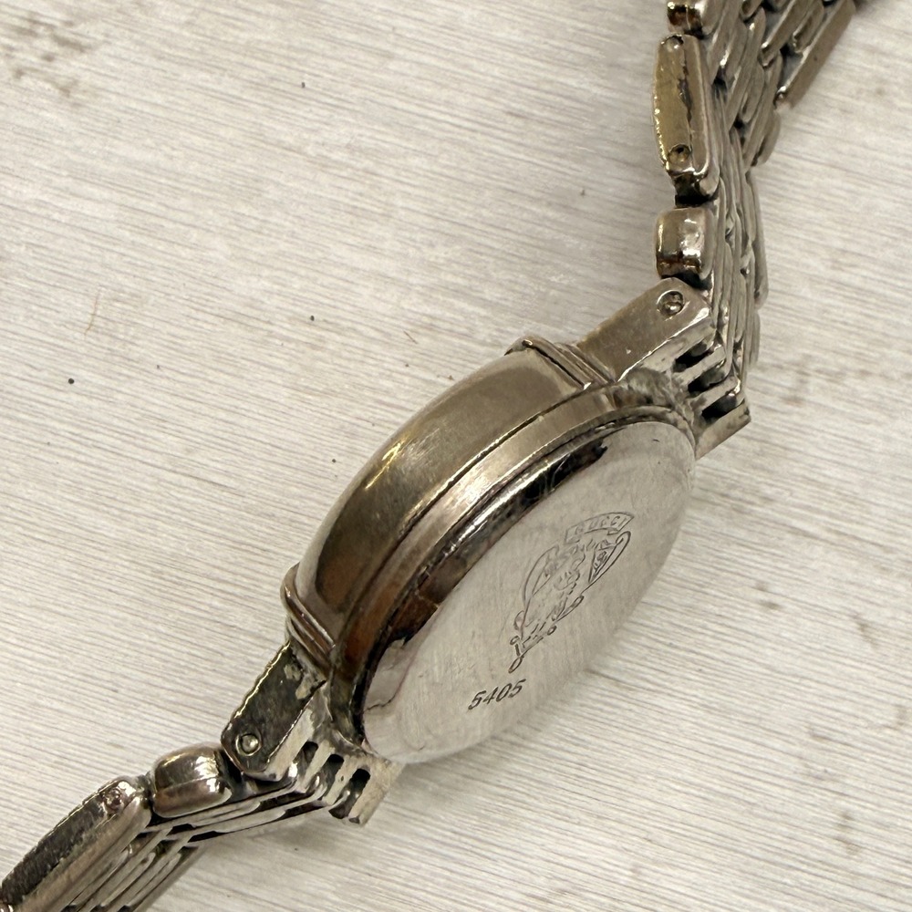 Gucci 5405 Vintage Womens Quartz Watch Silver Tone Link Bracelet Working - Picture 7 of 9